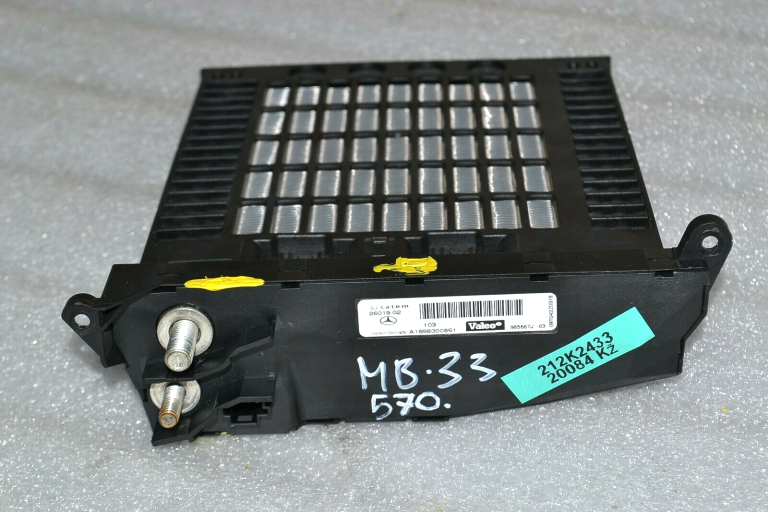 Mercedes-Benz W245 W169 W164 ML papildu sildītāja sildītājs A1698300861