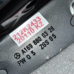 Mercedes-Benz W245 motora pārsega eņģes A1698800328 A1698800428 Cosmos black