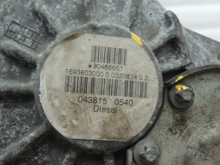 Merecedes B-Class W245 B180 CDI dīzeļdegvielas manuālā pārnesumkārba 6 pakāpju 711640
