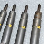 4x Mercedes-Benz W245 W169 2.0 CDi OM640.940 Inžektors Inžektors A6400700787
