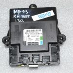 Mercedes-Benz W245 W169 Aizmugurējā labās puses durvju vadības bloks A1698203285