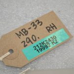 Mercedes-Benz B-Class W245 Saules aizsarglīdzeklis labajā pusē, pelēks A1698100410