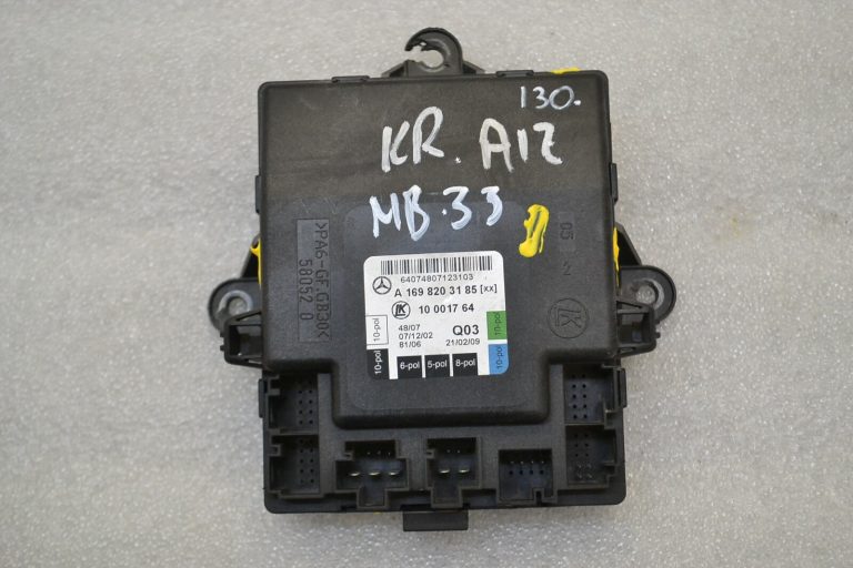 Mercedes-Benz B A klases W245 W169 Aizmugurējo kreiso durvju vadības bloks A1698203185