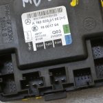 Mercedes-Benz B A klases W245 W169 Aizmugurējo kreiso durvju vadības bloks A1698203185
