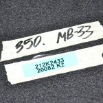 Mercedes-Benz B-klase W245 Koferraum paneļa pārsegs Labais A169690262626