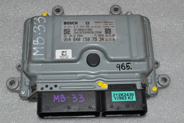 Mercedes-Benz W245 2.0 CDI OM640.940 Dzinēja vadības bloks ECU A6401507934 0281015955