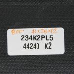 Mercedes Benz A klases W169 aizmugurējā labā kreisā galvas balsta audums A1699700050