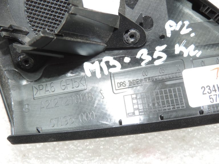 Oriģinālais Mercedes Benz W212 augstfrekvences skaļruņu vāku komplekts priekšējās kreisās + labās durvis