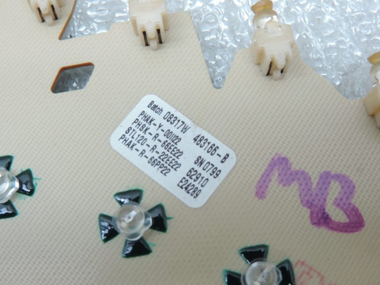 Oriģināls Mercedes Benz W212 2009-2013 Ārējais kombinētais aizmugurējais lukturis, labais LED gaismas diodes bloks