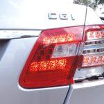 Oriģinālais Mercedes Benz W212 2009-2013 aizmugurējo durvju lukturis Interjera labā puse