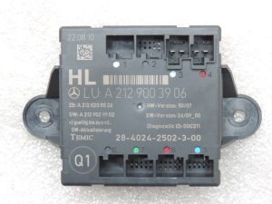 Original Mercedes Benz W212 W204 Rear left door control unit