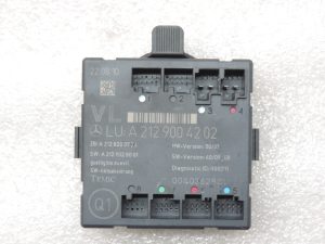 Oriģinālais Mercedes Benz W212 W204 durvju vadības bloks priekšējais kreisais