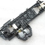 Oriģinālais Mercedes Benz W212 W204 W166 Ārējo durvju rokturu rāmis aizmugurējais kreisais