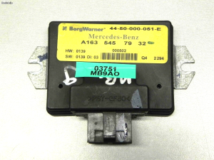 MERCEDES BENZ M-CLASS W163 ML320 Sadales pārnesumkārbas vadības bloks A1635457932
