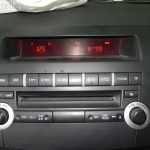 Mitsubishi Lancer Sportback Radio CD Mp3 8701A277 AM/FM Head Unit Testēts