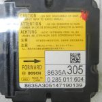 Mitsubishi Outlander III gaisa spilvenu vadības bloka vadības bloka modulis 8635A305