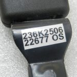 Mitsubishi Outlander III Priekšējais kreisās drošības jostas sprādzes spriegotājs 7000D814XA