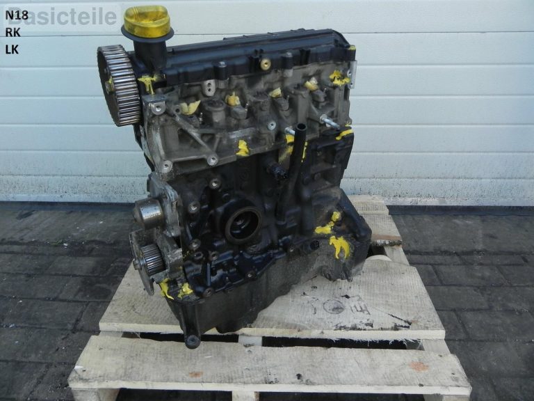 Nissan Renault Dacia 1.5 Dci dīzeļdzinējs K9K F 276 Dzinējs K9K276