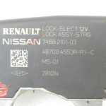 Nissan Qashqai J11 stūres slēdzene aizdedzes slēdzene stūres bloķētājs 487004553R