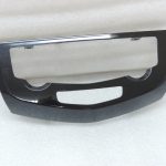 Nissan Qashqai J11 instrumentu paneļa klimata kontroles paneļa pārsegs spīdīgi melns