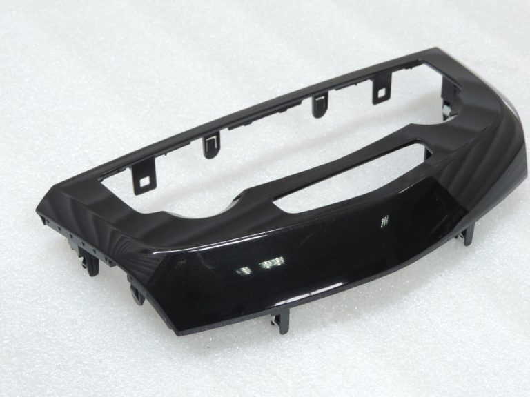 Nissan Qashqai J11 instrumentu paneļa klimata kontroles paneļa pārsegs spīdīgi melns