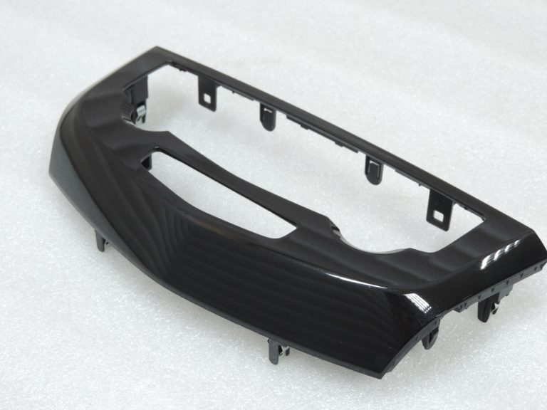 Nissan Qashqai J11 instrumentu paneļa klimata kontroles paneļa pārsegs spīdīgi melns