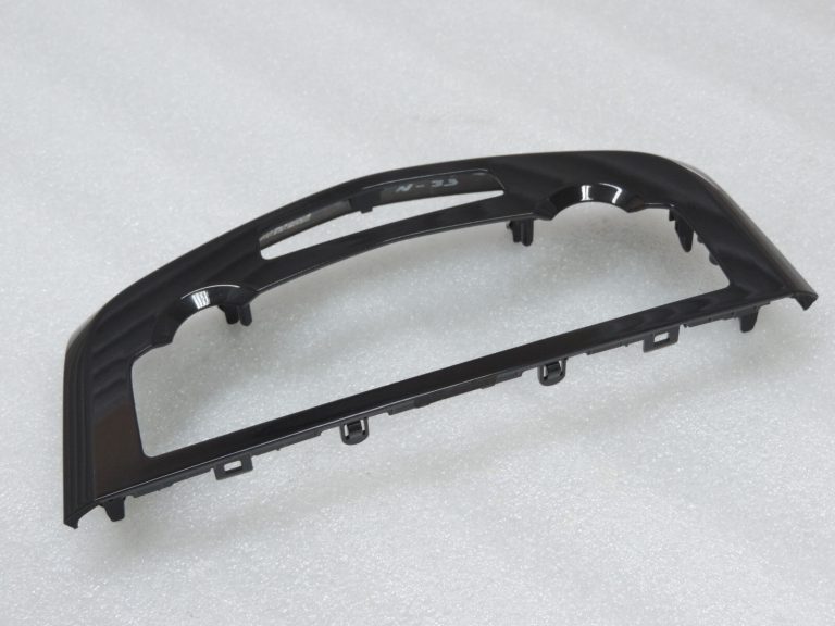 Nissan Qashqai J11 instrumentu paneļa klimata kontroles paneļa pārsegs spīdīgi melns