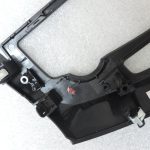 Nissan Qashqai J11 instrumentu paneļa klimata kontroles paneļa pārsegs spīdīgi melns