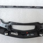 Nissan Qashqai J11 instrumentu paneļa klimata kontroles paneļa pārsegs spīdīgi melns