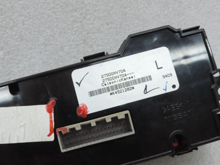 Oriģinālais Nissan Qashqai II (J11) Klimata kontroles panelis Sildītāja kontroles panelis 27500HV70A