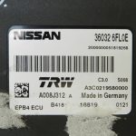 Nissan Qashqai J11 stāvbremžu vadības bloks stāvbremžu modulis 360326FL0E