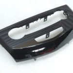Nissan Qashqai J11 instrumentu paneļa klimata kontroles paneļa pārsegs spīdīgi melns