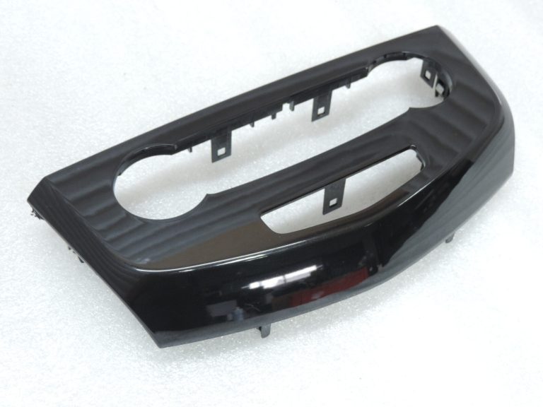 Nissan Qashqai J11 instrumentu paneļa klimata kontroles paneļa pārsegs spīdīgi melns