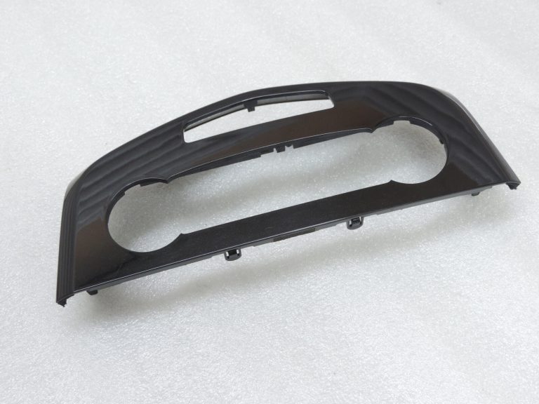 Nissan Qashqai J11 instrumentu paneļa klimata kontroles paneļa pārsegs spīdīgi melns