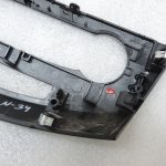 Nissan Qashqai J11 instrumentu paneļa klimata kontroles paneļa pārsegs spīdīgi melns