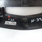 Nissan Qashqai J11 instrumentu paneļa klimata kontroles paneļa pārsegs spīdīgi melns