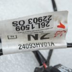 Nissan Qashqai J11 Aizmugurējā PDC stāvvietas palīgierīces instalācija ar sensoru 24093HV01A