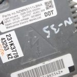 N-35 Nissan X-Trail T31 ksenona balasta vadības bloks 284748991A, 28474-8991A