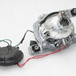 Nissan X-Trail T31 ksenona lukturu lēcas atstarotājs kreisais 26060JG45A