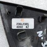 Nissan X-Trail T32 aizmugurējais kreisais iekšējais durvju rokturu vāks 826834CL1A