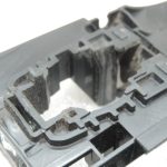 Oriģinālais Nissan Qashqai II (J11) Durvju roktura rāmis priekšējais aizmugurējais kreisais 806115FD0B