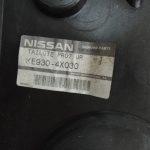 Oriģināls Nissan Navara II D40 aizmugurējo durvju pārsegs bagāžas nodalījuma durvju iekšējam panelim
