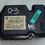 Opel Insignia A 2.0 CDTI ABS sūkņa vadības bloks 22757649 20953095 22758235