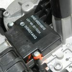 Opel Astra J 5 durvju aizmugurējā stikla tīrītāja motors 13256917 1273096 Oriģināls