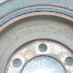 OPEL GM SAAB C25XE X25XE Y26SE X30XE Y32SE Z32SE Vibrācijas amortizatora siksnas trīši