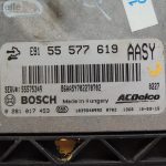 Opel Astra J Insignia A Meriva B Dzinēja vadības bloks 55577619 0281017453 EDC17C19