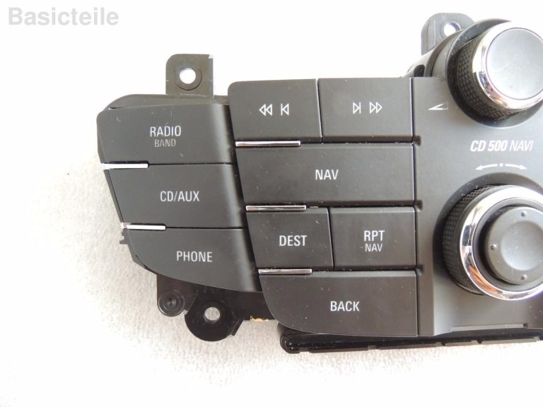 Opel Insignia A Radio CD 500 Navi Panel Switch Radio 13273255 Radio vadības pults