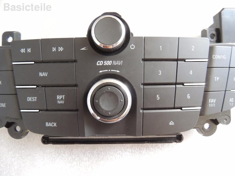 Opel Insignia A Radio CD 500 Navi Panel Switch Radio 13273255 Radio vadības pults