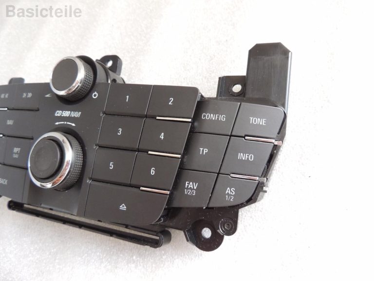 Opel Insignia A Radio CD 500 Navi Panel Switch Radio 13273255 Radio vadības pults