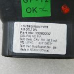 Opel Insignia A priekšējais centrālais labais gaisa vads Duse Air Black 13282237